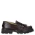 Babouche Bizou-105 chunky leren loafers – donkerbruin