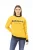 Yellow Crew Neck Sweatshirt Wo Clothing
