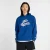 new balance Sweatshirt  blauw / wit