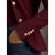 Lauren Ralph Lauren getailleerde blazer donkerrood
