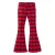 Z8 kids flared broek Esther donkerrood/rood