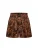 EKCENTRIK Broek ‘Leopard’  donkeroranje