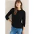 Cecil Dames Shirt met trekkoord in Zwart