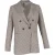 Brunello Cucinelli double-breasted blazer met pied-de-poulepatroon in beige wol