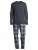 SCHIESSER Pyjama lang ‘Night & Home’  donkerblauw