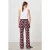 TRVL DRSS Printed Enid Pants Ink Blue