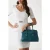 GUESS Diana Maxi Satchel Chrome Green