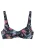 KangaROOS Bikinitop  lichtblauw / perzik / fuchsia / zwart
