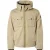 No Excess Jacket Short Fit Hooded Sand