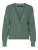 VERO MODA Gebreid vest ‘New Lexsun’  donkergroen