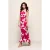 Reggy Print Jurk Offwhite / Roze
