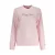 Tommy Hilfiger Rosa Katoenen Dames Sweater