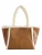 Next Shopper  karamel / wit