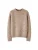 GOBI Cashmere Trui ‘Unisex Mouline Cashmere Sweater’  lichtbeige