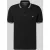 Christian Berg Men regular fit poloshirt met contrasterende strepen