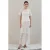 VILA maxi rok ecru