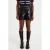 Cache Cache imitatieleren wide leg casual short met ruches – zwart