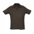 SOLS Heren Zomer II Pique Poloshirt met korte mouwen (Chocolade)