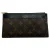 Louis Vuitton Monogram Canvas Slim Handtas in Bruin Leer