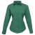 Premier Dames/dames Poplin Blouse met lange mouwen / Gewoon werk overhemd (Smaragd)