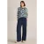 White Stuff Freda Wide Leg Trouser Dark Navy