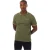 Aquascutum Heren Slim Korte Mouwen Polo Shirt (Groen/Wit)