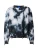 HUGO Trui ‘Sestroy’  cyaan blauw / lichtblauw / zwart / wit
