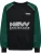 Hummel Sweatshirt  donkergroen / zwart / wit