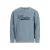 Like Flo rechtvallende sweater met print – blauw