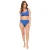 Be You Bikinibroekje met textuur en hoge taille voor dames/dames (Kobalt)