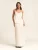 St MRLO Rok ‘SHADOW MAXI SKIRT’  nude