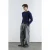Slim Fit Knopkraag Lange Mouwen T-Shirt