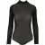 Urban Classics Dames/Dames Mesh Schildpad Hals Bodysuit (Zwart)