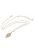 Gaya Ketting  goud / transparant