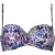 Livera Sw Bra Tshirt Bandeau Britt Zanzibar Blue/pink
