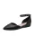 Tamaris Ballerina met riempjes  zwart