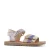 Shoesme leren sandalen roze metallic