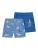Lindex Broek ‘Summer Dino’  enziaan / royal blue/koningsblauw / mokka / kiwi