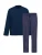 Ammann Pyjama lang ‘Night & Home Cotton’  donkerblauw