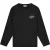Malelions Women Nordic Republic Longsleeve T-Shirt | Black