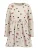 BLUE SEVEN Jurk  beige / donkerblauw / lichtroze / donkerrood
