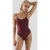 Karl Lagerfeld Karl Cheeky Swimsuit Windsor Burgundy
