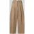 RAFFAELLO ROSSI regular fit wijde broek met met wol model ‘MAYLA 6/8’