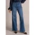 Yest high waist flared jeans – donkerblauw