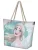 DISNEY Strandtas ‘Frozen’  bruin / smaragd / rosa / rood