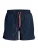 JACK & JONES Zwemshorts ‘JPSTKAUAI’  navy / oranje