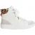 White Stuff Leather High Top Trainer White