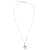 Orphelia ‘Carleen’ Dames 925 Sterling Zilveren Ketting met Hanger – Roze ZH-7440