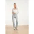 Smashed Lemon Elegante doorschijnende blouse met reliëf print |