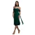 Vrouwen chiffon jurk Goddiva Midi